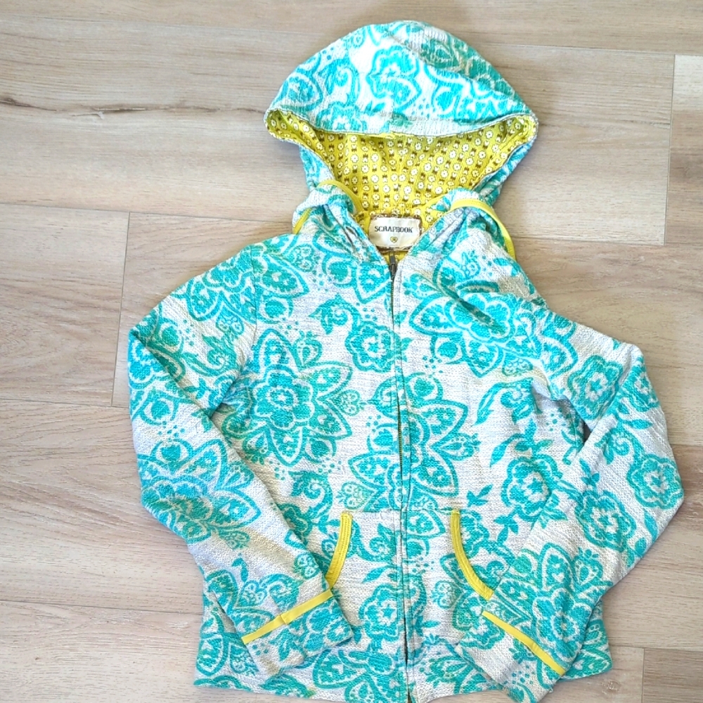 Anthropologie Scrapbook Hoodie Medium